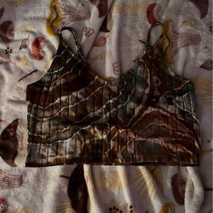 Tie Dye Crop Tank Top